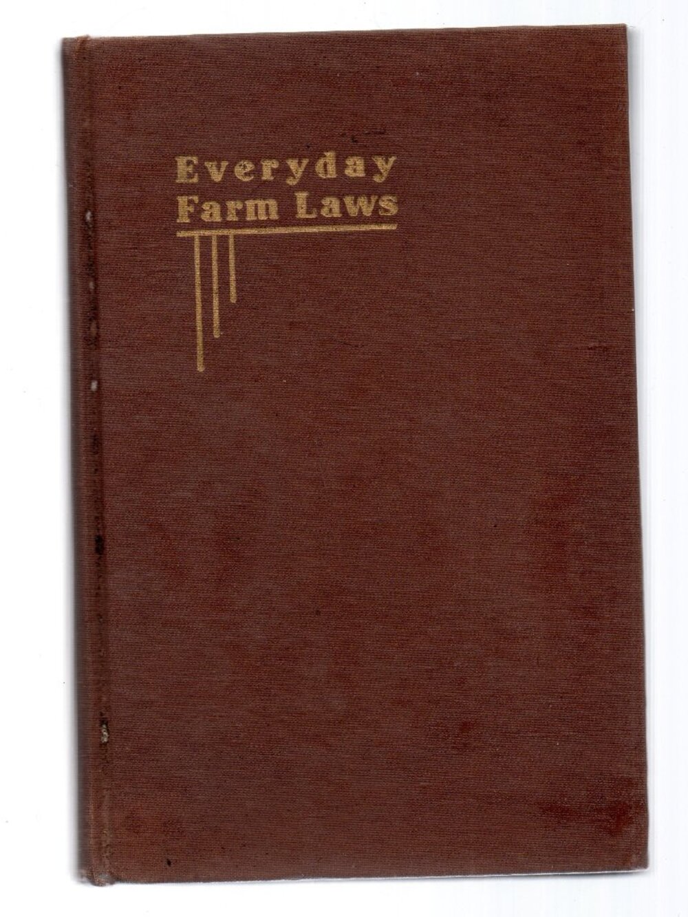 Vintage Agriculture Handbook
